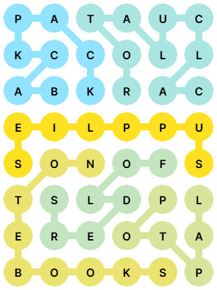 NYT Strands Answers for Aug 25, 2025