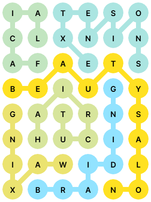 NYT Strands Answers for Dec 7, 2025