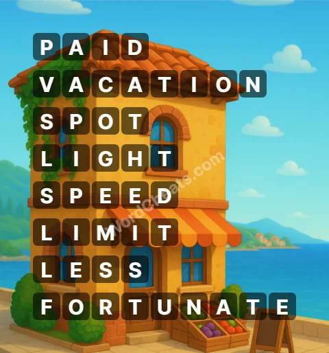 Word Chain Level 116 Answers